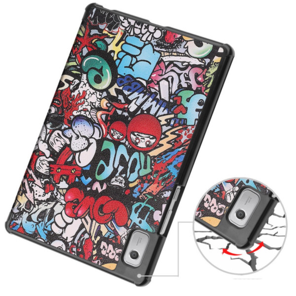 Чохол до планшета BeCover Smart Case Lenovo Tab M9 TB-310 9" Graffiti (709230) Чохол до планшета BeCover Smart Case Lenovo Tab M9 TB-310 9" Graffiti (709230)