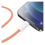 Дата кабель USB-C to Lightning 2.0m 20W orange Baseus (CALD000107) Дата кабель USB-C to Lightning 2.0m 20W orange Baseus (CALD000107)