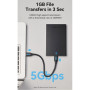 Кишеня зовнішня VENTION 2.5" HDD/SSD USB 3.0 Micro-B Black (KPAB0)