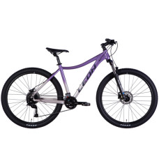 Велосипед Leon 27,5" XC LADY 80 HDD рама-18" AL 2025 бузковий зі сріблястим (OPS-LN-27,5-008)