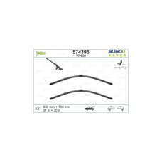 Щітка склоочисника Valeo 574395 Щітка склоочисника Valeo 574395