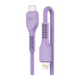 Дата кабель USB-C to Lightning 1.0m AR88 3A Purple Armorstandart (ARM65290) Дата кабель USB-C to Lightning 1.0m AR88 3A Purple Armorstandart (ARM65290)