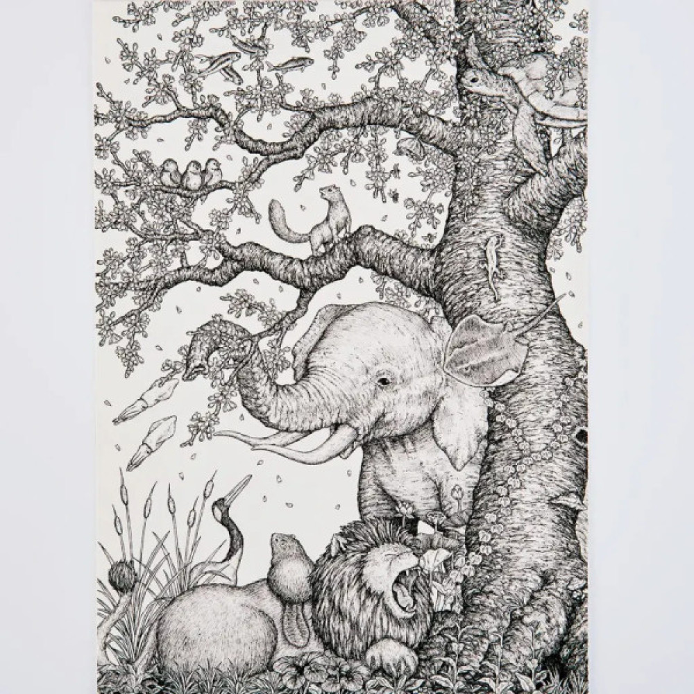 Лайнер Sakura Pigma Micron (0.5) 0,45 мм Темно-зелений (084511377448)