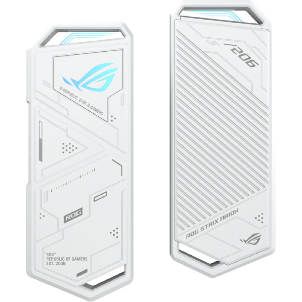 Кишеня зовнішня ASUS SSD ROG STRIX ARION ESD-S1C/WHT/G/AS PCIe NVMe M.2 2230/2242/2260/2280 USB-C 3.2 Gen 2x1 (90DD02H1-B09000)