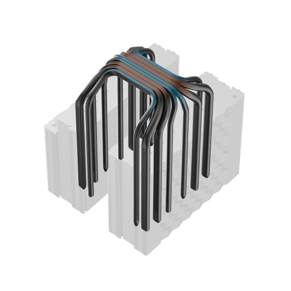 Кулер до процесора PcCooler RZ820 BK