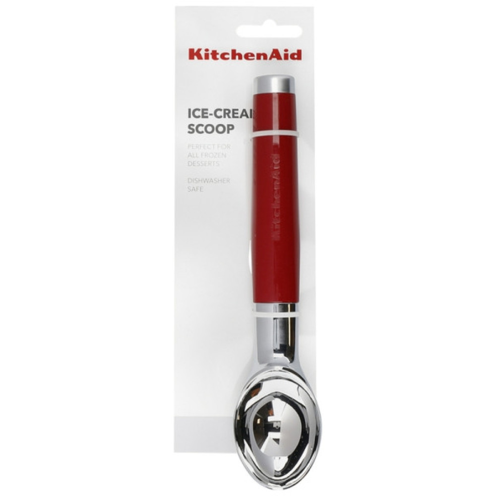 Ложка для морозива KitchenAid Coreline, 21,6 см, червона (KAG117OHERE)