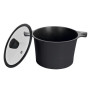 Каструля Ringel Zitrone black с крышкой 5,8 л (RG-2108-24/2 BL) Каструля Ringel Zitrone black с крышкой 5,8 л (RG-2108-24/2 BL)