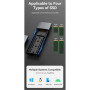 Кишеня зовнішня Vention SSD M.2 (NVME) M-key USB Type-C 3.2 gray (KPGH0) Кишеня зовнішня Vention SSD M.2 (NVME) M-key USB Type-C 3.2 gray (KPGH0)
