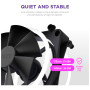 Кулер до корпусу NZXT F120RGB Duo-120mm Dual-sideRGB Fan-Tripl (RF-D12TF-B1) Кулер до корпусу NZXT F120RGB Duo-120mm Dual-sideRGB Fan-Tripl (RF-D12TF-B1)