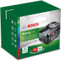 Акумулятор Bosch PBA, 18В, 6А·год, 0.7кг