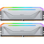 Модуль пам'яті для комп'ютера DDR5 32GB (2x16GB) 5200 MHz NOX RGB Silver Apacer (AH5U32G52C522NWAA-2) Модуль пам'яті для комп'ютера DDR5 32GB (2x16GB) 5200 MHz NOX RGB Silver Apacer (AH5U32G52C522NWAA-2)
