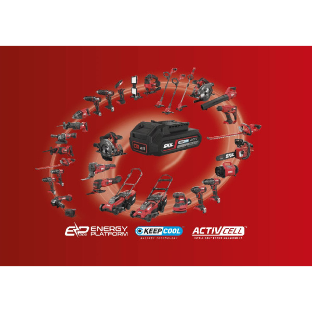 Набір акумулятора та зарядного пристрою SKIL 3110 AA 20В ЗП 2.4А 1х2.5А·год 0.95кг