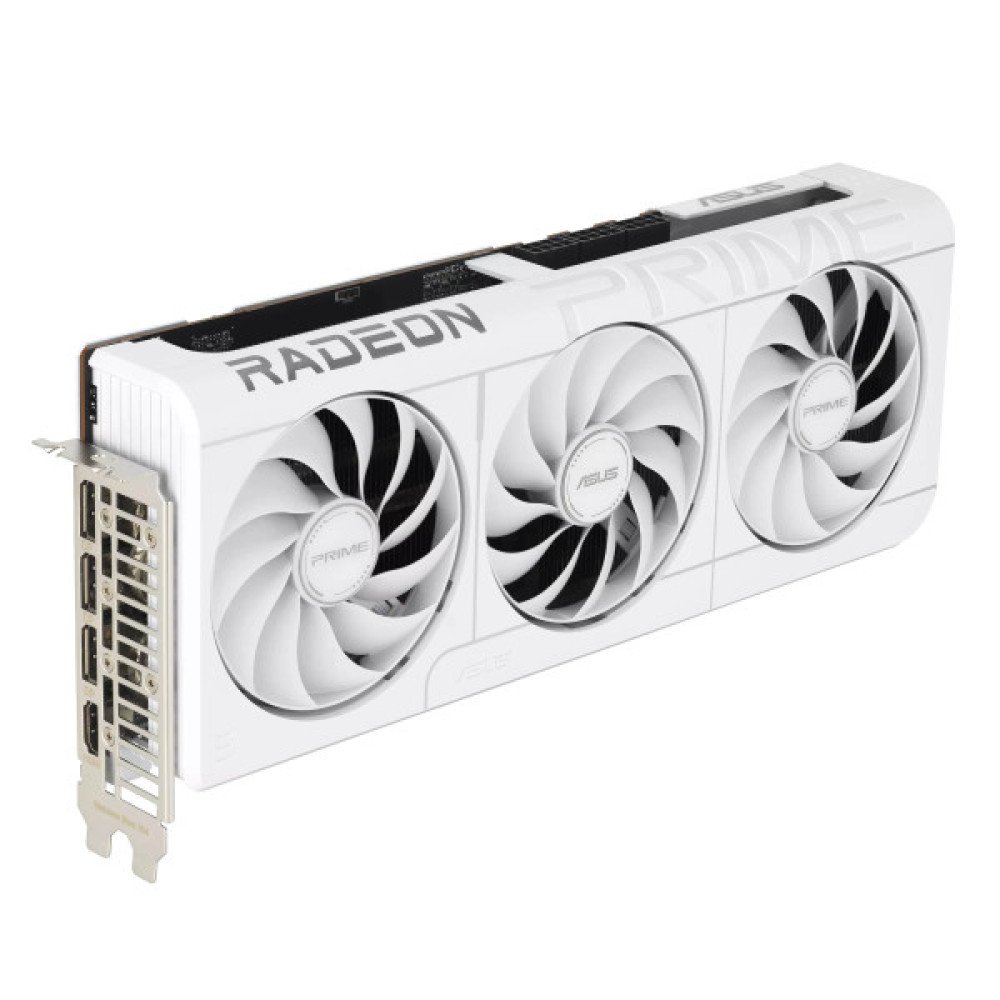 Вiдеокарта ASUS Radeon RX 9070 XT 16GB GDDR6 OC PRIME-RX9070XT-O16G-WHITE білий