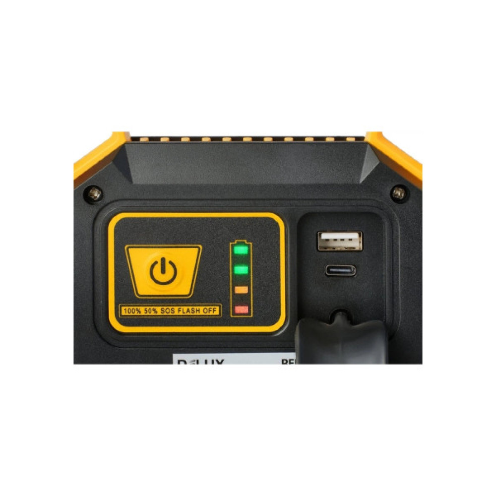 Прожектор Delux REL- 100 (3.7V 2200mAh) LED COB 10W 6500K IP54 (90023322)
