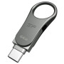 USB флеш накопичувач Silicon Power 64GB Mobile C80 Silver USB 3.2 (SP064GBUC3C80V1S) USB флеш накопичувач Silicon Power 64GB Mobile C80 Silver USB 3.2 (SP064GBUC3C80V1S)