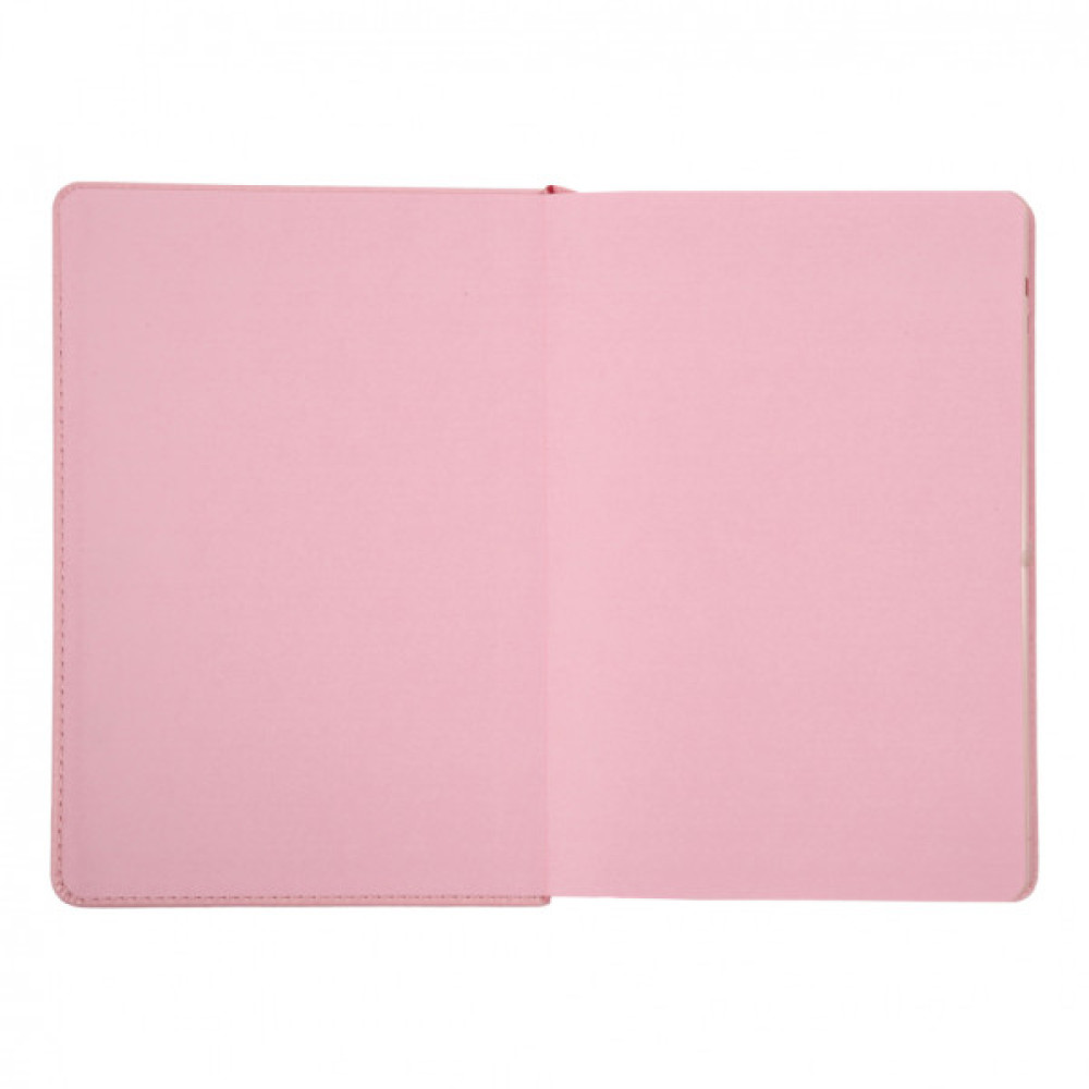 Тижневик Leo planner А5 датований 2026 "Chiara", твердий, рожевий, 368 сторінок (252686)