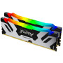 Модуль пам'яті для комп'ютера DDR5 32GB (2x16GB) 6400 MHz Renegade Silver RGB Kingston Fury (ex.HyperX) (KF564C32RSAK2-32) Модуль пам'яті для комп'ютера DDR5 32GB (2x16GB) 6400 MHz Renegade Silver RGB Kingston Fury (ex.HyperX) (KF564C32RSAK2-32)