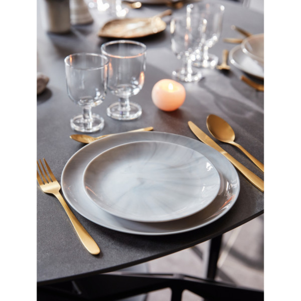 Тарілка Luminarc Diwali Marble Granit 25 см обідня (P9908)