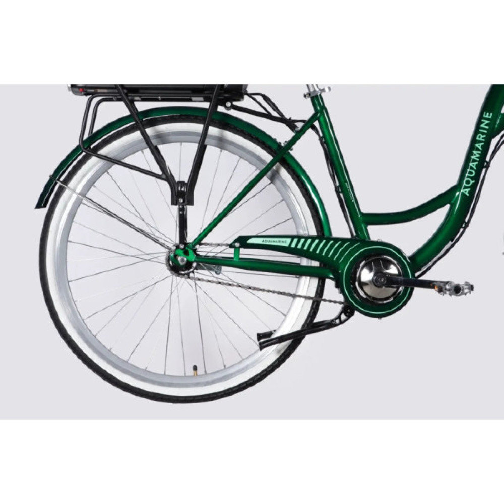 Електровелосипед Dorozhnik 28" eAQUAMARINE BH рама-19" 36B 13А*г 500Вт 2026 зелений (ELB-D-28-136)