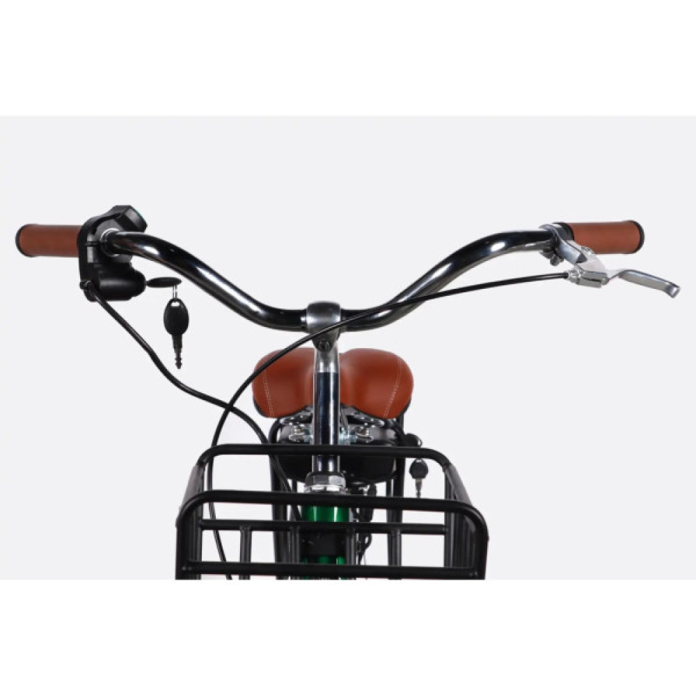 Електровелосипед Dorozhnik 28" eAQUAMARINE BH рама-19" 36B 13А*г 500Вт 2026 зелений (ELB-D-28-136)