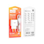Зарядний пристрій HOCO C106A Leisure USB + cable USB to Micro 5P 10.5W White (6931474783905) Зарядний пристрій HOCO C106A Leisure USB + cable USB to Micro 5P 10.5W White (6931474783905)