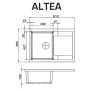 Мийка кухонна GRANADO ALTEA ivory (gr1304) Мийка кухонна GRANADO ALTEA ivory (gr1304)