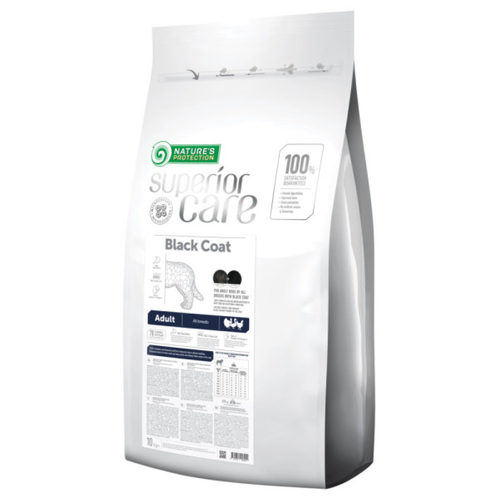Сухий корм для собак Nature's Protection Superior Care Dark Coat Grain Free Adult All Breeds 10 кг (NPSC47623)