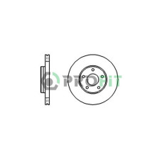 Гальмівний диск Profit 5010-1222