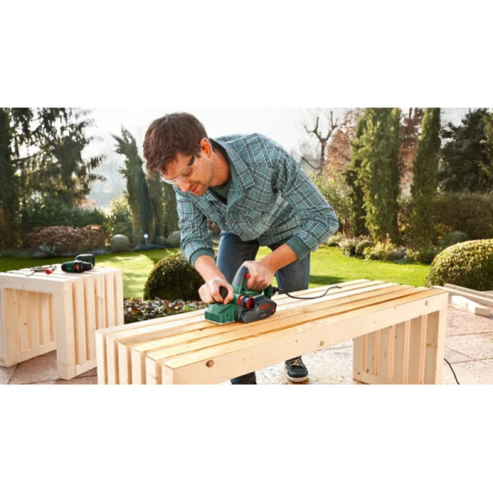 Рубанок Bosch PHO 2000 380Вт 80мм стругання до 2мм 2.58кг