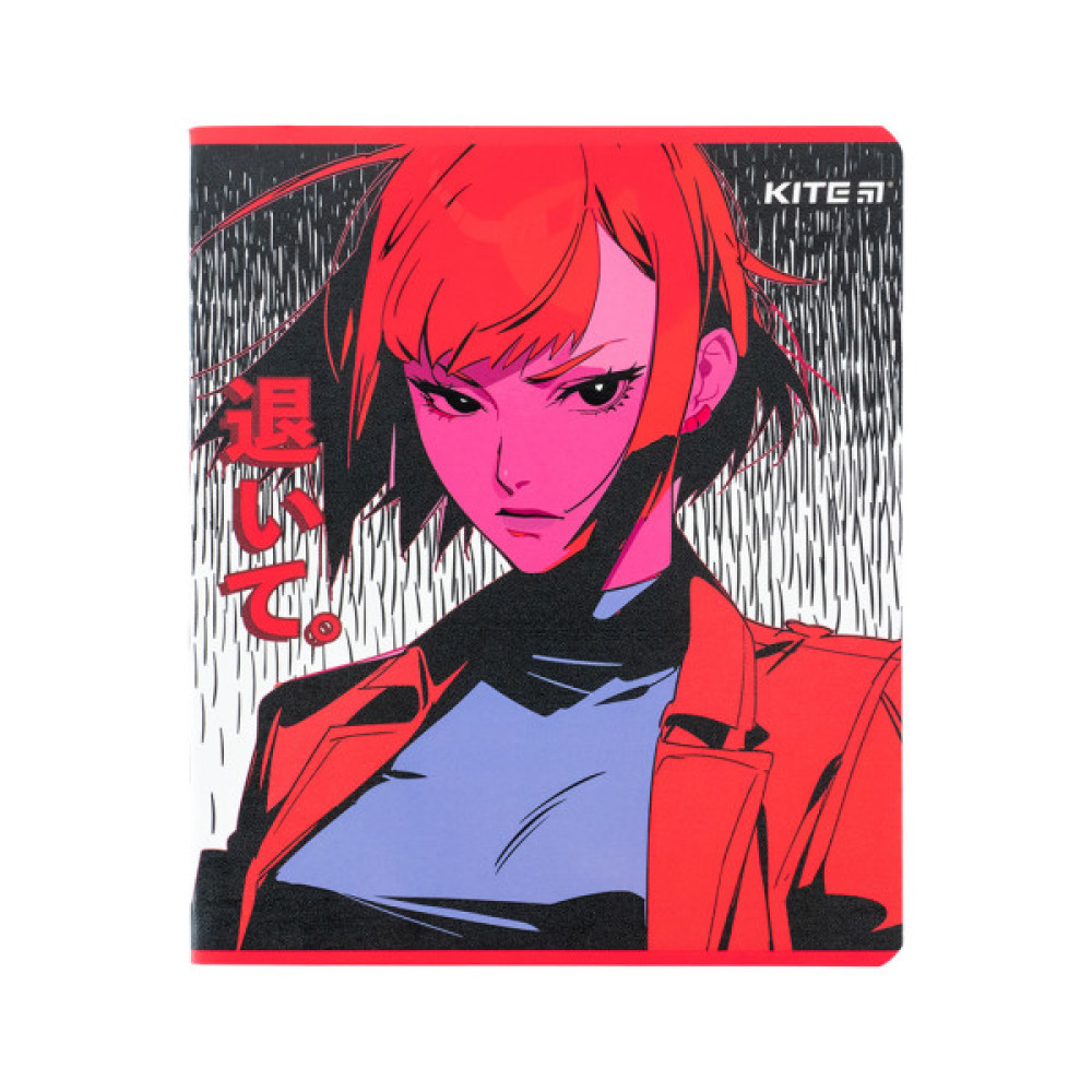 Зошит Kite Anime 48 аркушів, клітинка (K24-259-2)