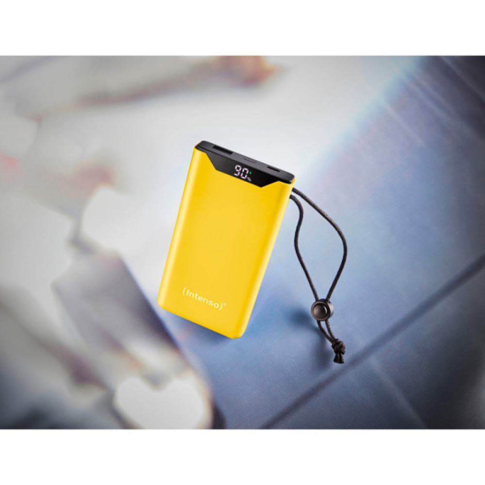 Батарея універсальна Intenso F10000 10000mAh QC/3.0 yellow (7332039)