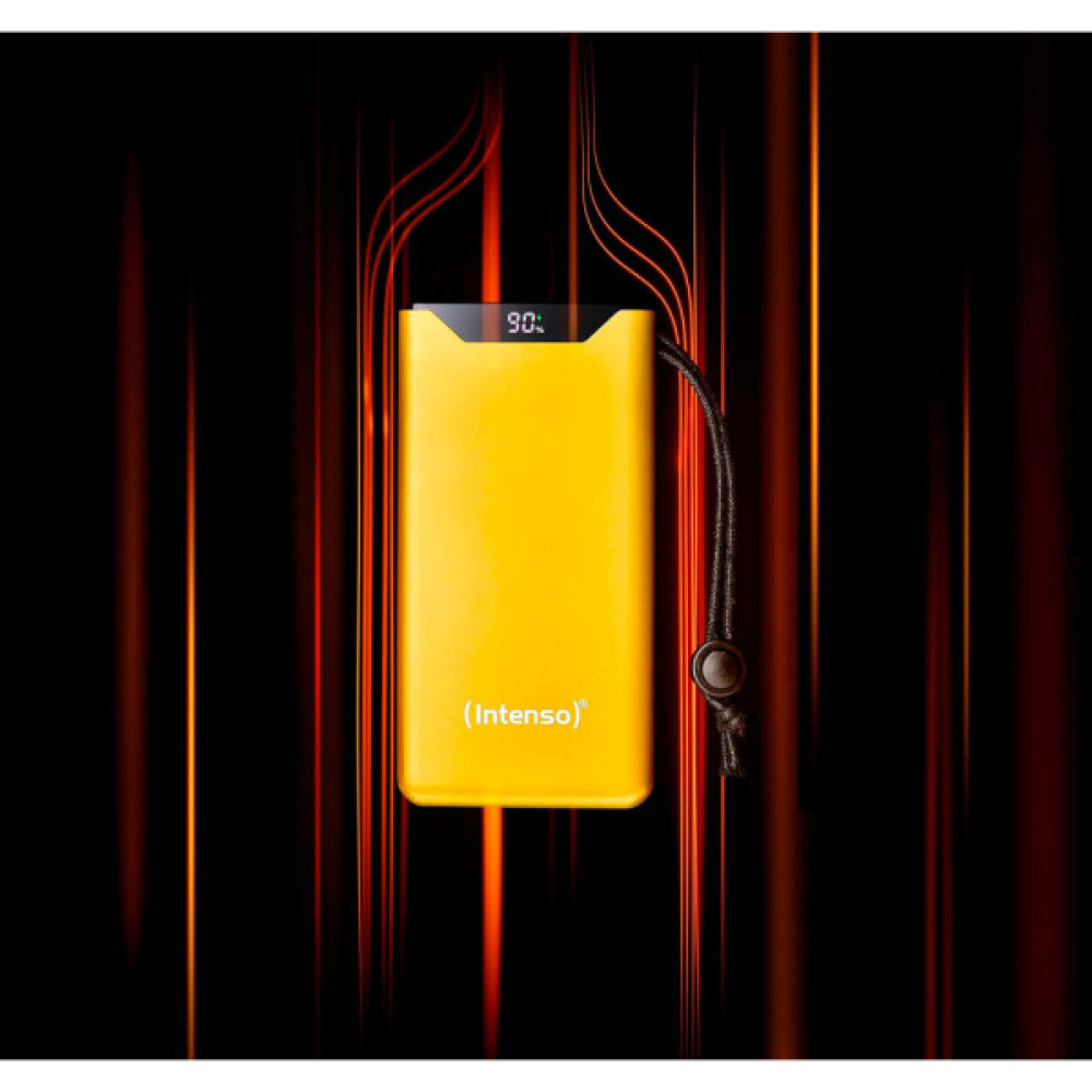 Батарея універсальна Intenso F10000 10000mAh QC/3.0 yellow (7332039)