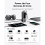 Батарея універсальна Anker 25000mAh, 165W, PD/3/0, QC/3/0, Built-In Double USB-C Cables, black (A1695H11)