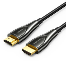 Кабель мультимедійний HDMI M to HDMI M 25.0m 4K60Hz fiber optic black Vention (ALSBS)