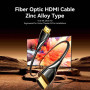 Кабель мультимедійний HDMI M to HDMI M 25.0m 4K60Hz fiber optic black Vention (ALSBS)