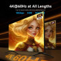 Кабель мультимедійний HDMI M to HDMI M 25.0m 4K60Hz fiber optic black Vention (ALSBS)