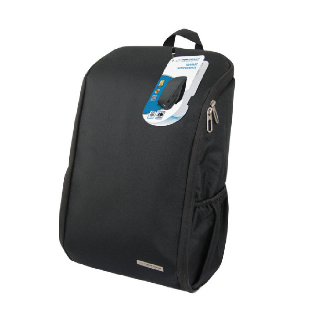 Рюкзак для ноутбука Esperanza 15.6" TRAPANI, black (ET199)
