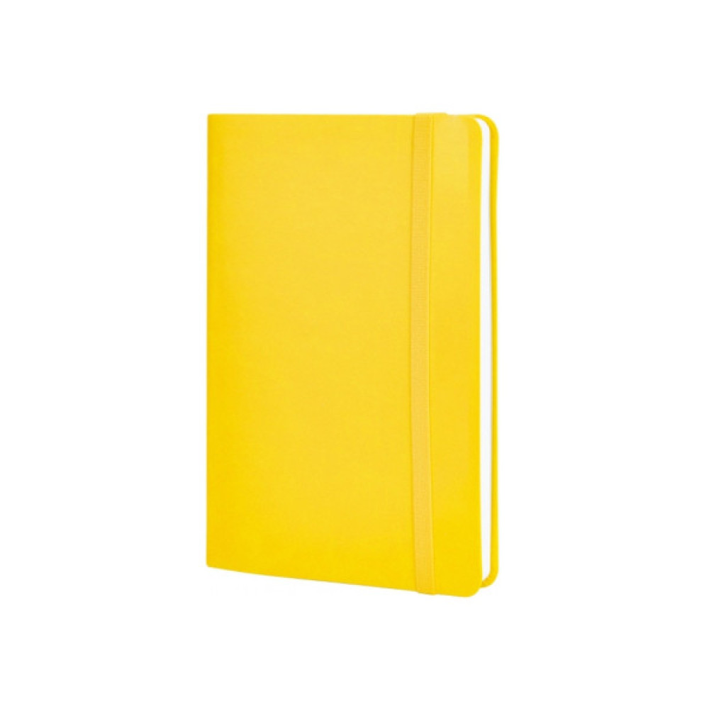Книга записна Optima Vivella А5 128 аркушів лінія жовтий (O27104-05)