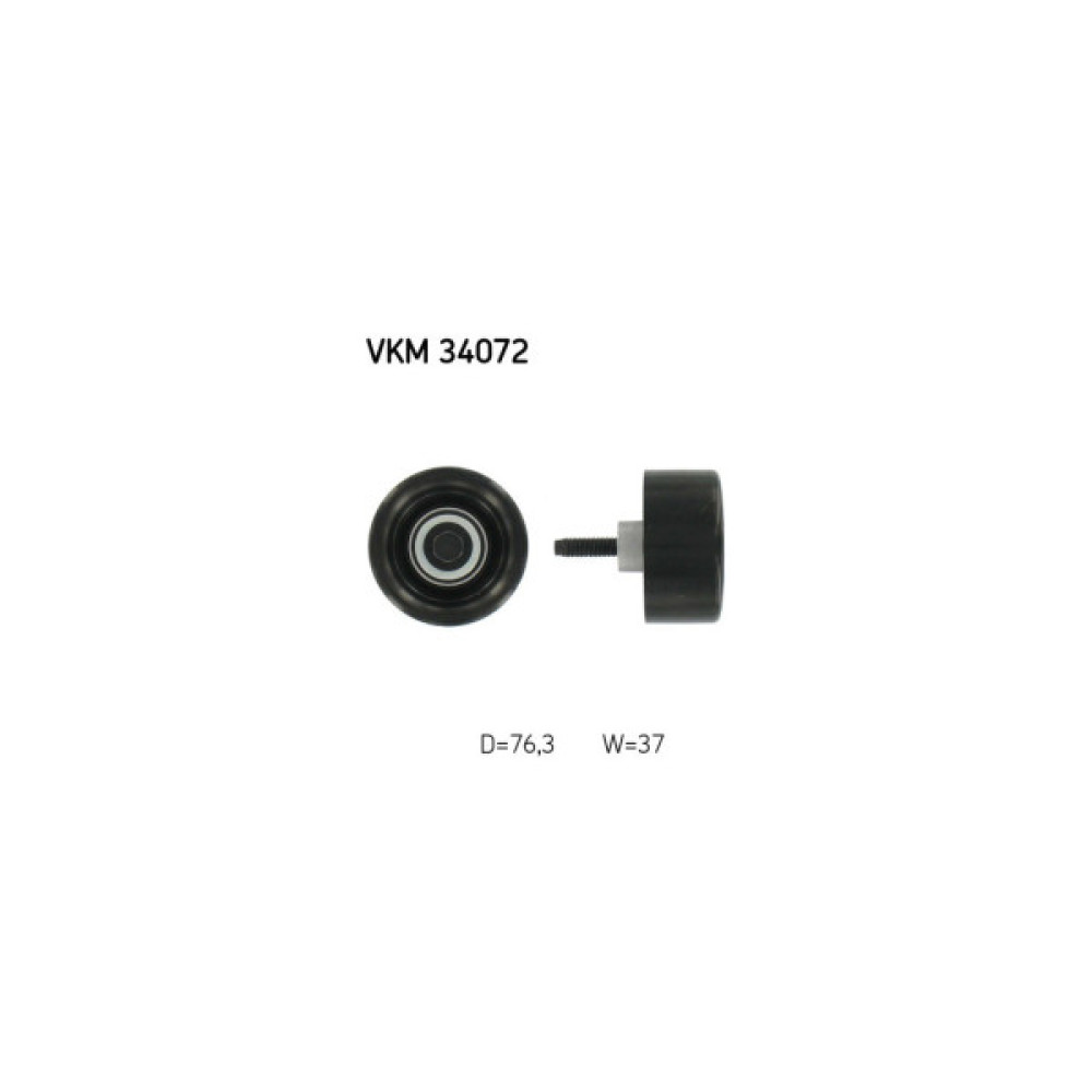 Ролик натягувача ременя SKF VKM 34072 Ролик натягувача ременя SKF VKM 34072