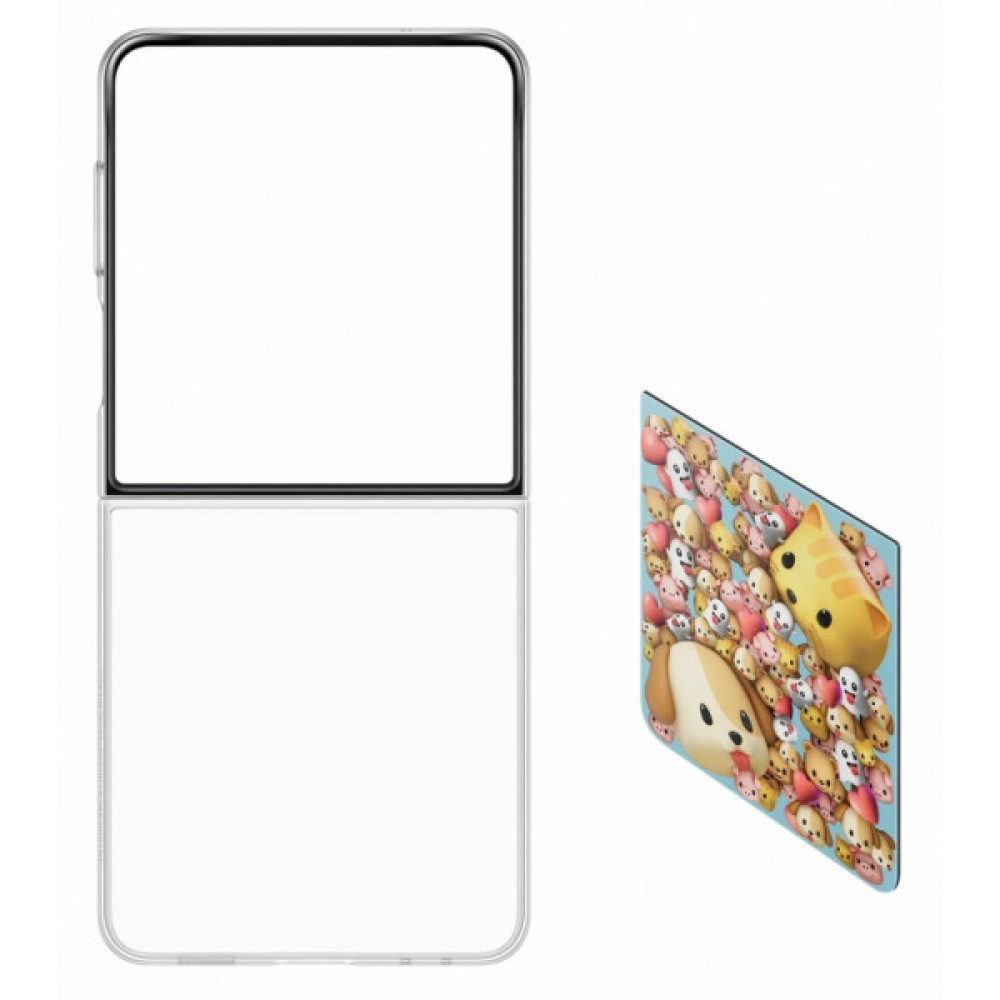 Чохол до мобільного телефона Samsung Flipsuit Galaxy Flip 7 Transparent (EF-ZF766CTEGUA) Чохол до мобільного телефона Samsung Flipsuit Galaxy Flip 7 Transparent (EF-ZF766CTEGUA)