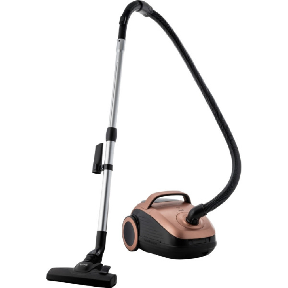 Пилосос Gorenje мішковий, 850Вт, конт пил -3л, HEPA, телескоп трубка, бронзовий