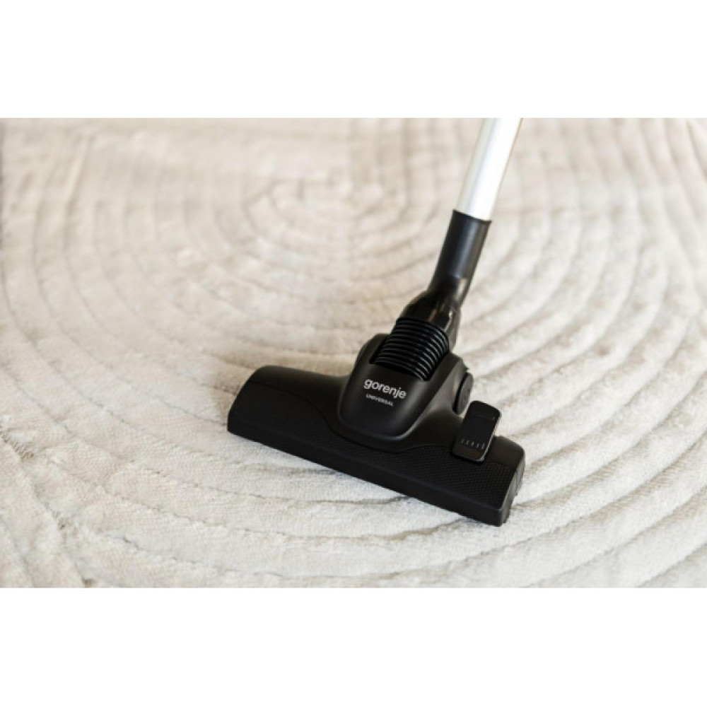 Пилосос Gorenje мішковий, 850Вт, конт пил -3л, HEPA, телескоп трубка, бронзовий