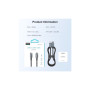Дата кабель USB-C to USB-C 1.2m USB 2.0 60W Choetech (XCC-1014-BK) Дата кабель USB-C to USB-C 1.2m USB 2.0 60W Choetech (XCC-1014-BK)
