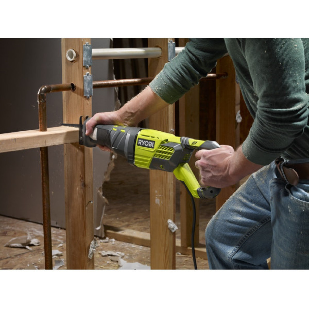 Пила шабельна Ryobi RRS1200-K 1200Вт пропил 200мм хід 30мм 5.25кг