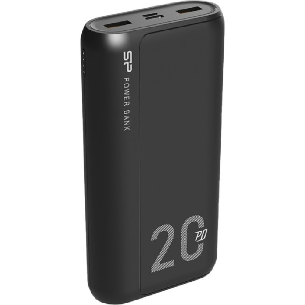 Батарея універсальна Silicon Power QS15 20000mAh PD/18W, QC/3.0, black (SP20KMAPBKQS150K)