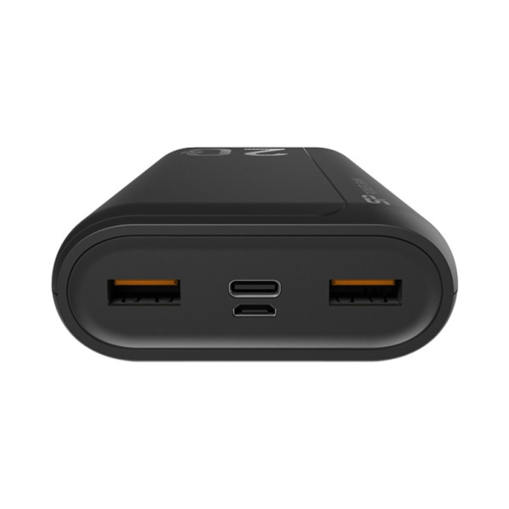 Батарея універсальна Silicon Power QS15 20000mAh PD/18W, QC/3.0, black (SP20KMAPBKQS150K)