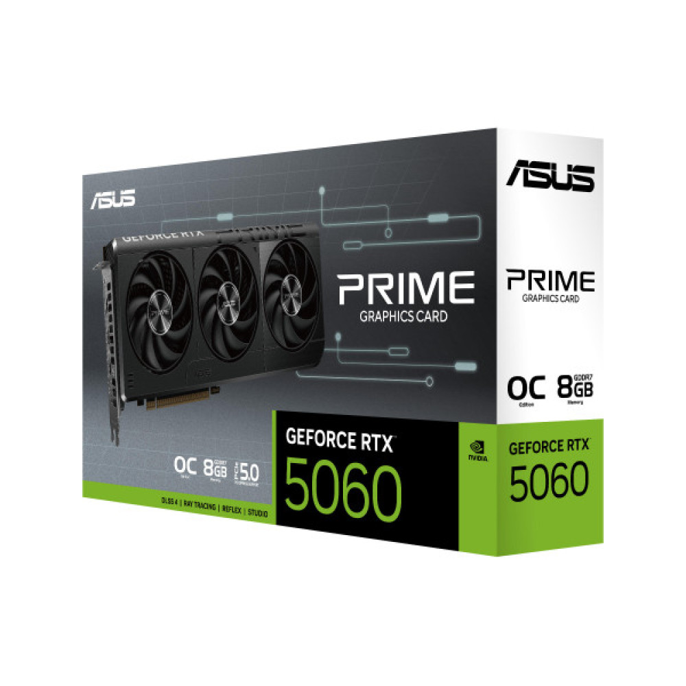 Відеокарта ASUS GeForce RTX 5060 8GB GDDR7 OC PRIME-RTX5060-O8G