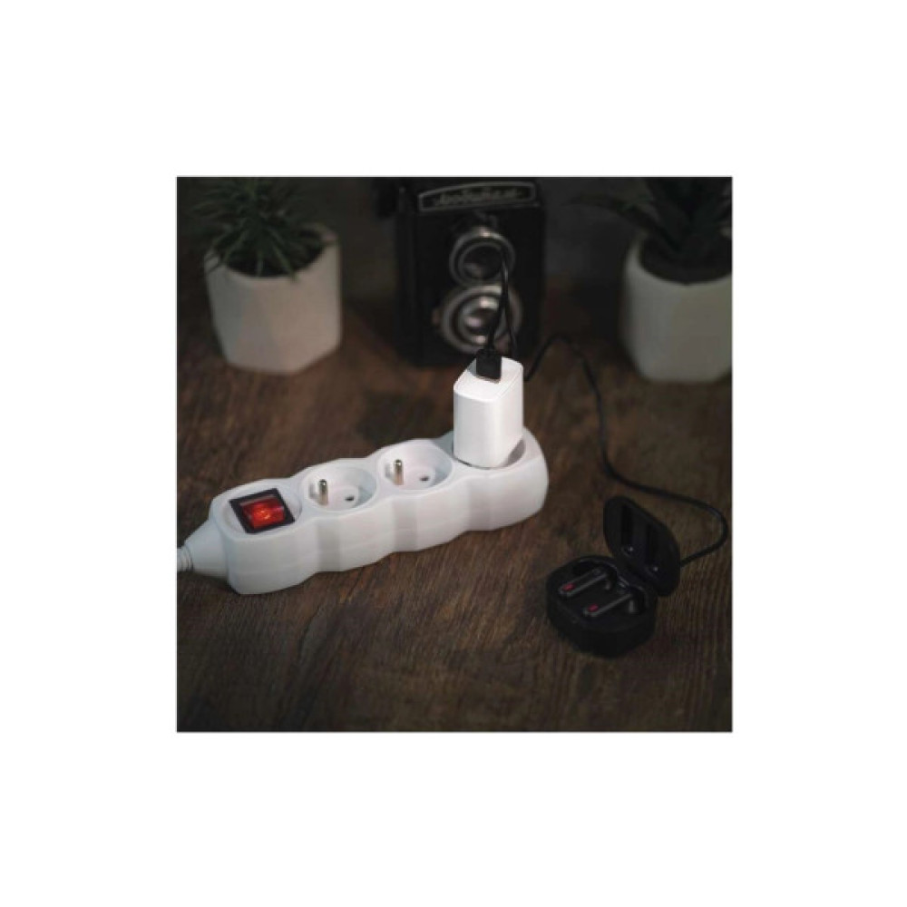 Зарядний пристрій EMOS V01B10 USB-A 10W (V01B10)