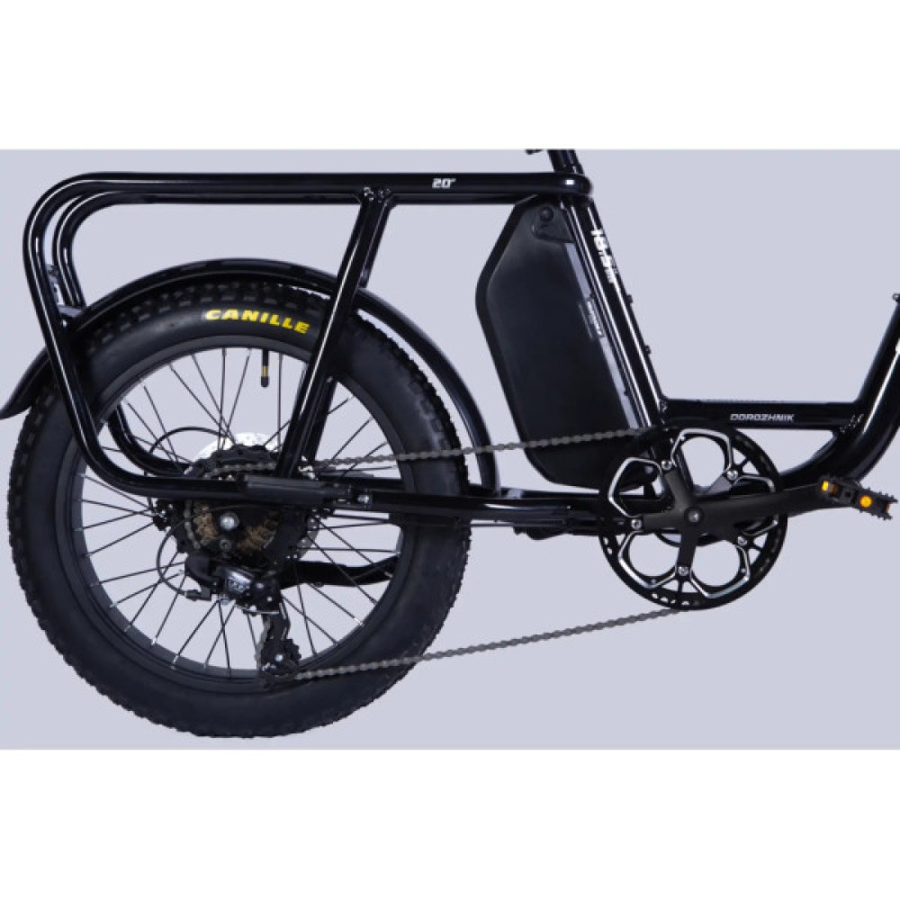 Електровелосипед Dorozhnik 20" ADAMANT DD FR рама-18,5" 8B 17.5А*г 500Вт 2026 чорний (ELB-D-20-077)