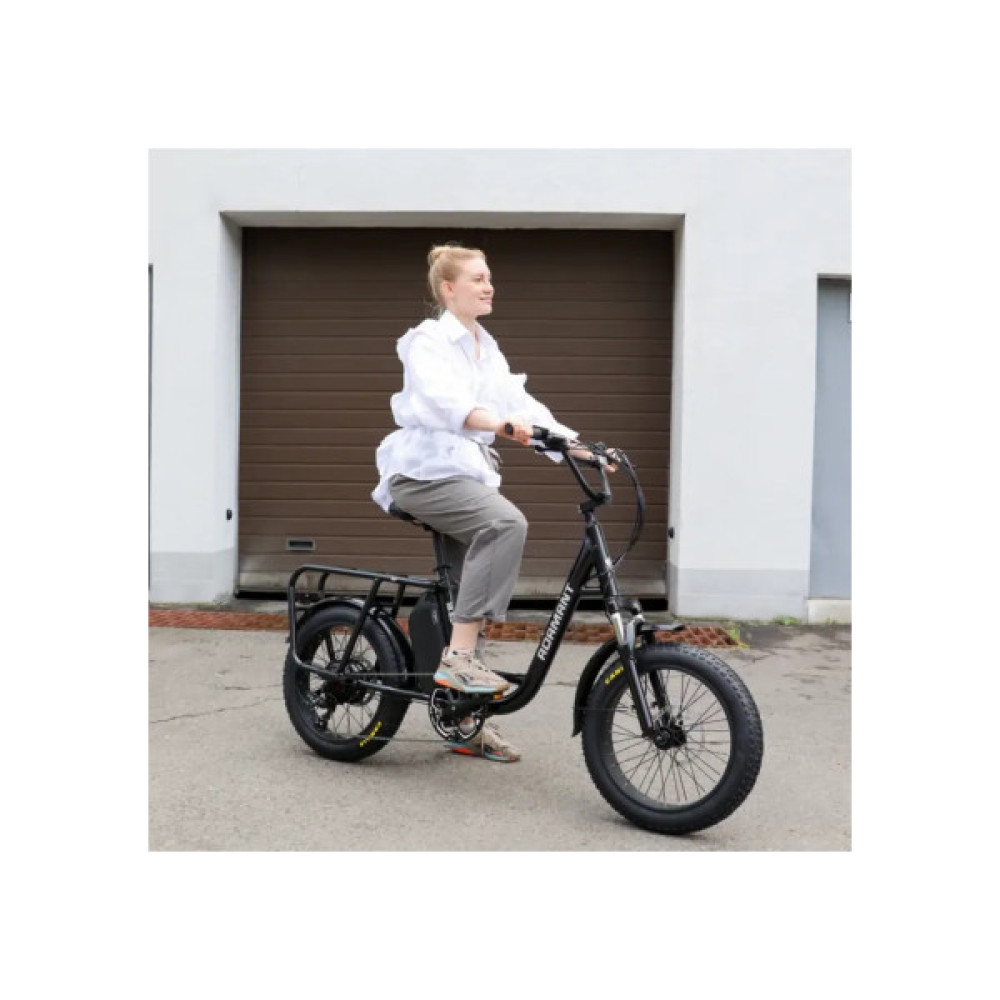 Електровелосипед Dorozhnik 20" ADAMANT DD FR рама-18,5" 8B 17.5А*г 500Вт 2026 чорний (ELB-D-20-077)